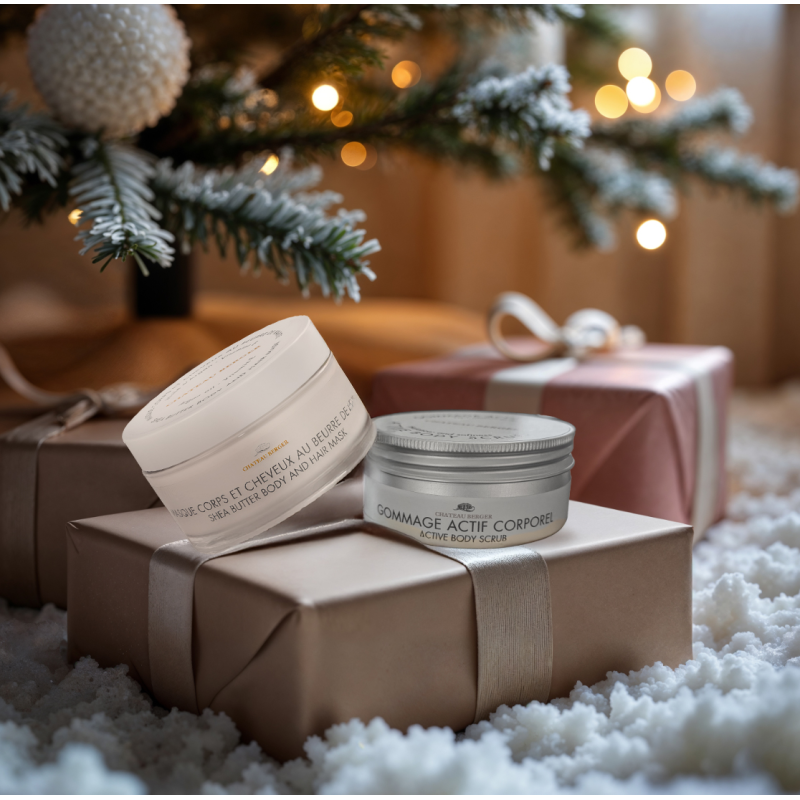 Duo Masque corps et cheveux et Gommage corporel